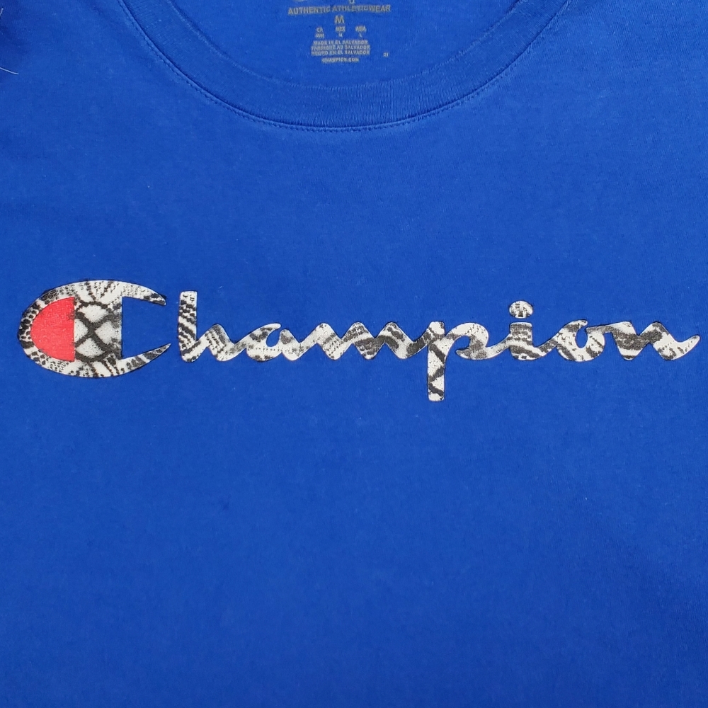 Modified Men's Blue Medium Champion T Shirt